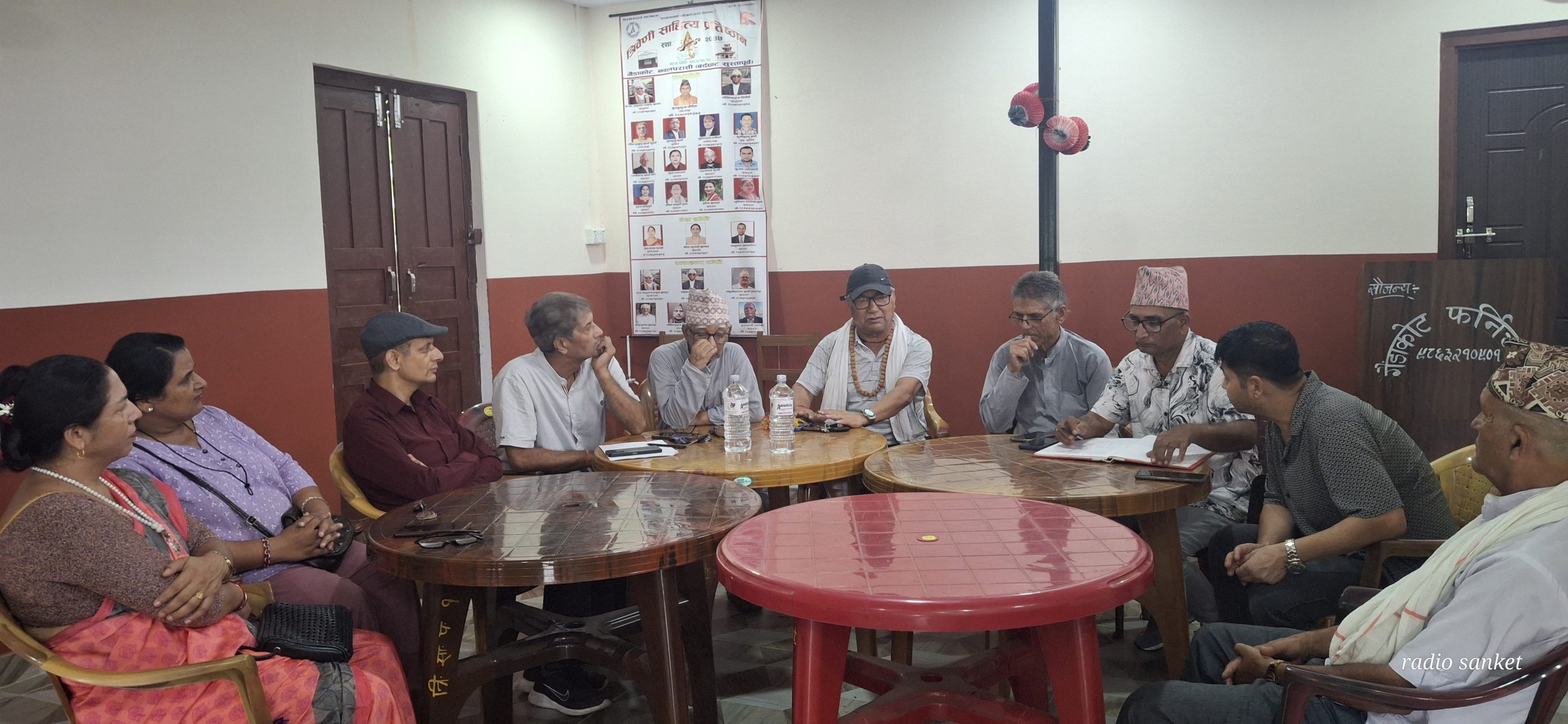 गैंडाकोटका मेयर अधिकारीले गरे वाङमय पुरस्कार स्थापनाको घोषणा