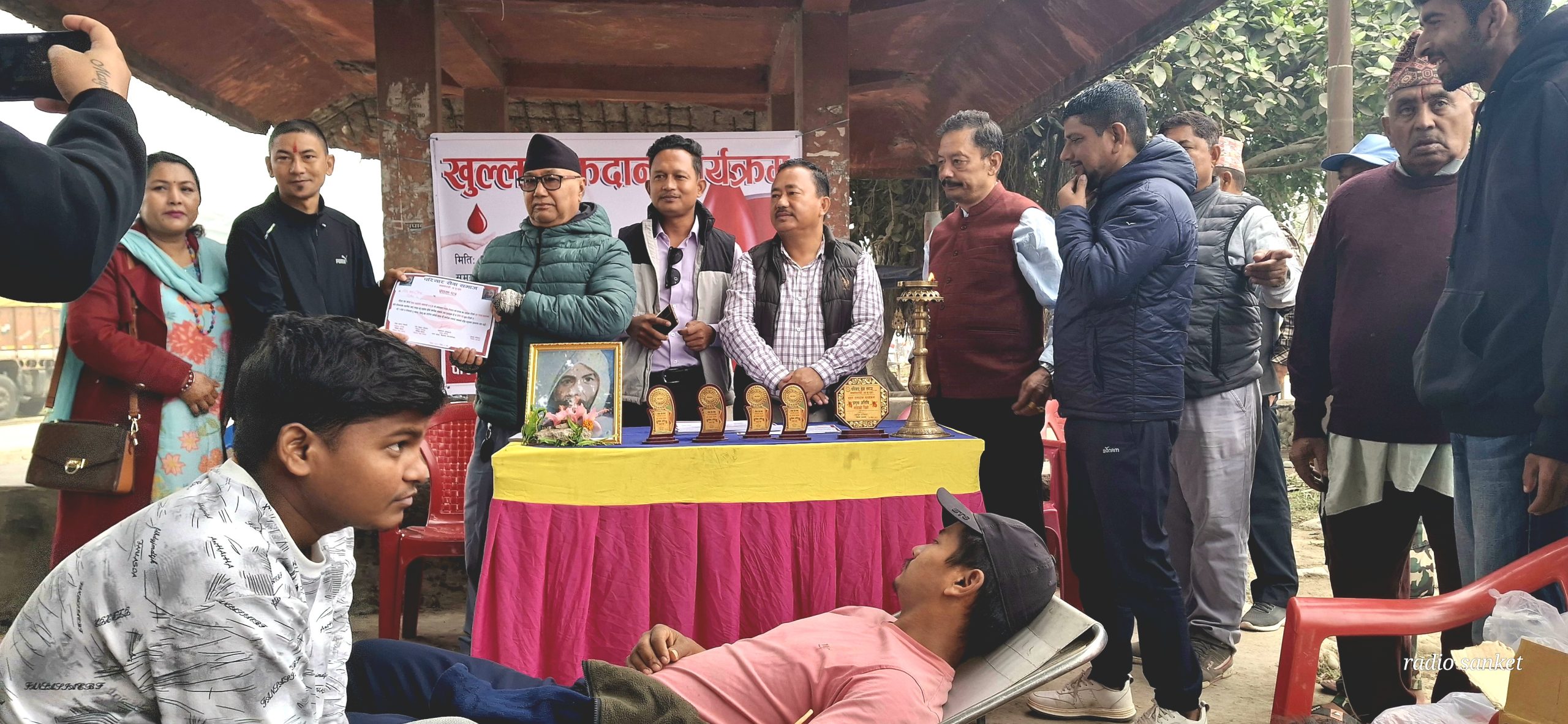 नवलपुर परियार सेवा समाजले गर्यो ७५ युनिट रगत सङ्कलन