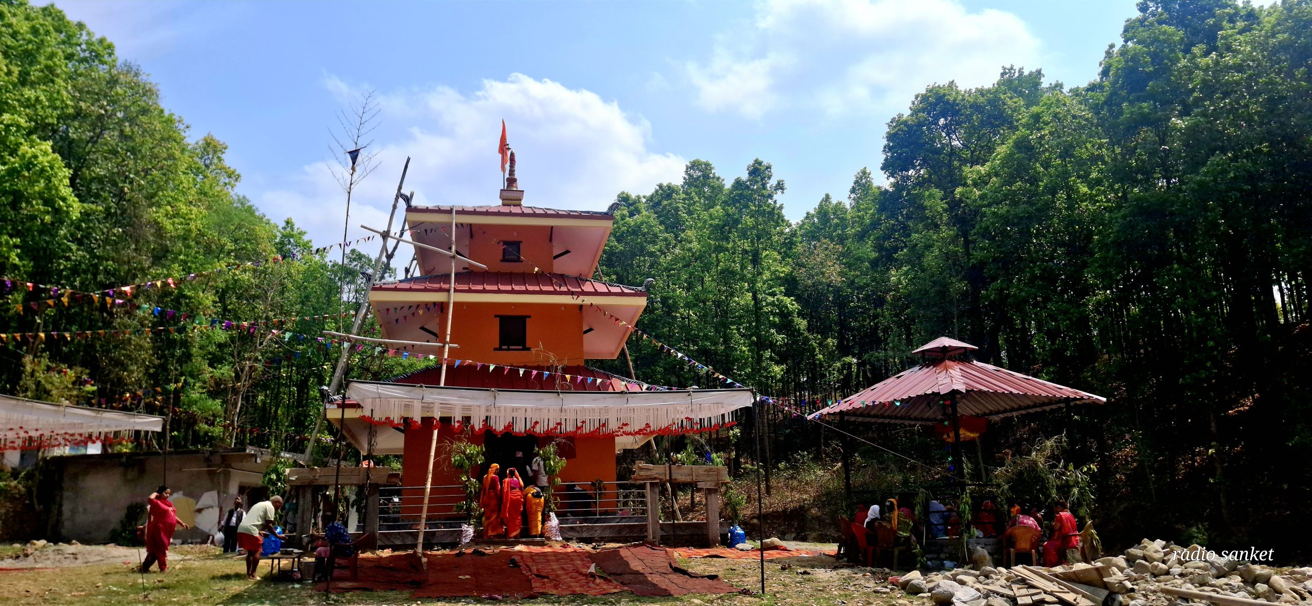 बराह दिव्यधाम स्वेत बराह मन्दिरमा भयो मूर्ति प्राण प्रतिष्ठान