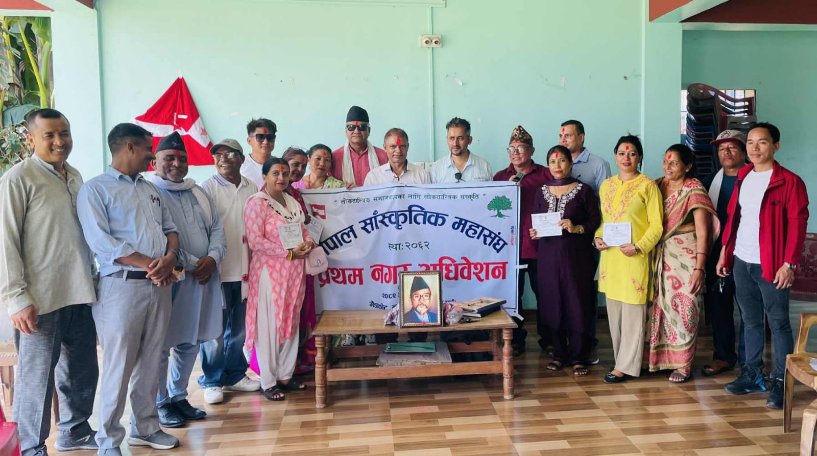 नेपाल सांस्कृतिक महासङ्घ गैंडाकोटको जिम्मा रघुनाथ लाई 