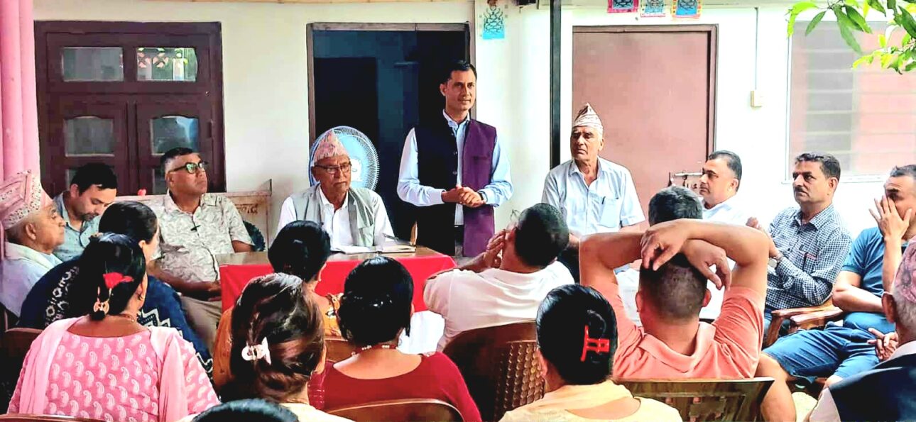 नेपाली कांग्रेस गैँडाकोट-४ मा बृहत् वडा भेला सम्पन्न, छ वटा उपसमिति गठन