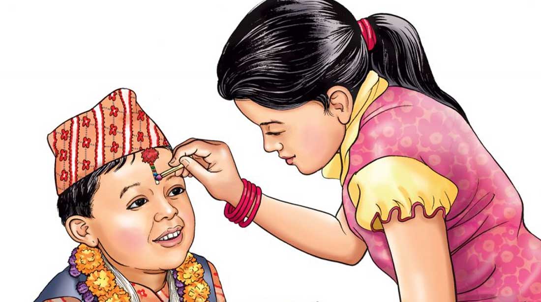 तिहारको मुख्य दिन आज भाइटिका