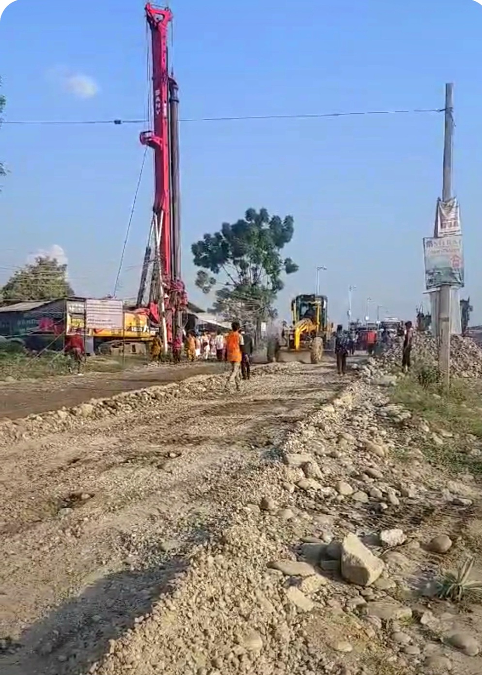 गैंडाकोट पुलचोक क्षेत्रमा जोखिमपूर्ण सडक मर्मत, चाडपर्वमा यात्रु सहजता सुनिश्चित