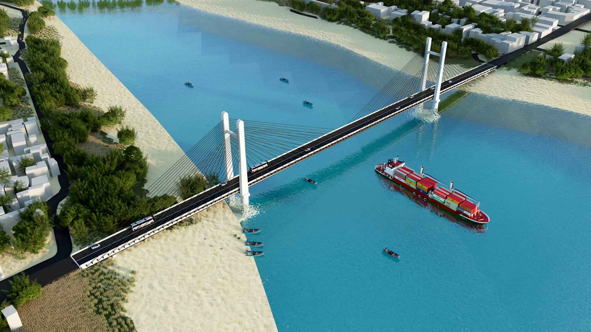 चितवन–नवलपुर जोड्ने सिग्नेचर ब्रिज निर्माण सुरु, मंसिरदेखि तीव्रगतिमा काम