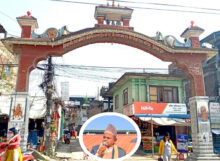 गैंडाकोट-२ मा निर्माण भएको गोपेश्वर मन्दिरको प्रवेशद्वार भत्काइयो, मन्दिर समितिको घोर आपत्ति