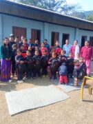 गैंडाकोट-३ का विपन्न विद्यार्थीलाई न्यानो कपडा र शैक्षिक सामग्री सहयोग