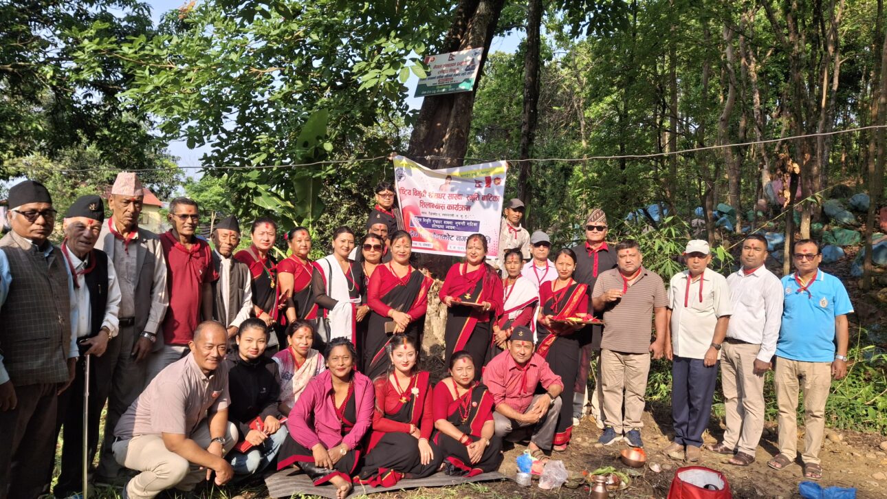 गैंडाकोटमा शङ्खधर साख्वाःको शालिकसहित बाटिका निर्माण हुने