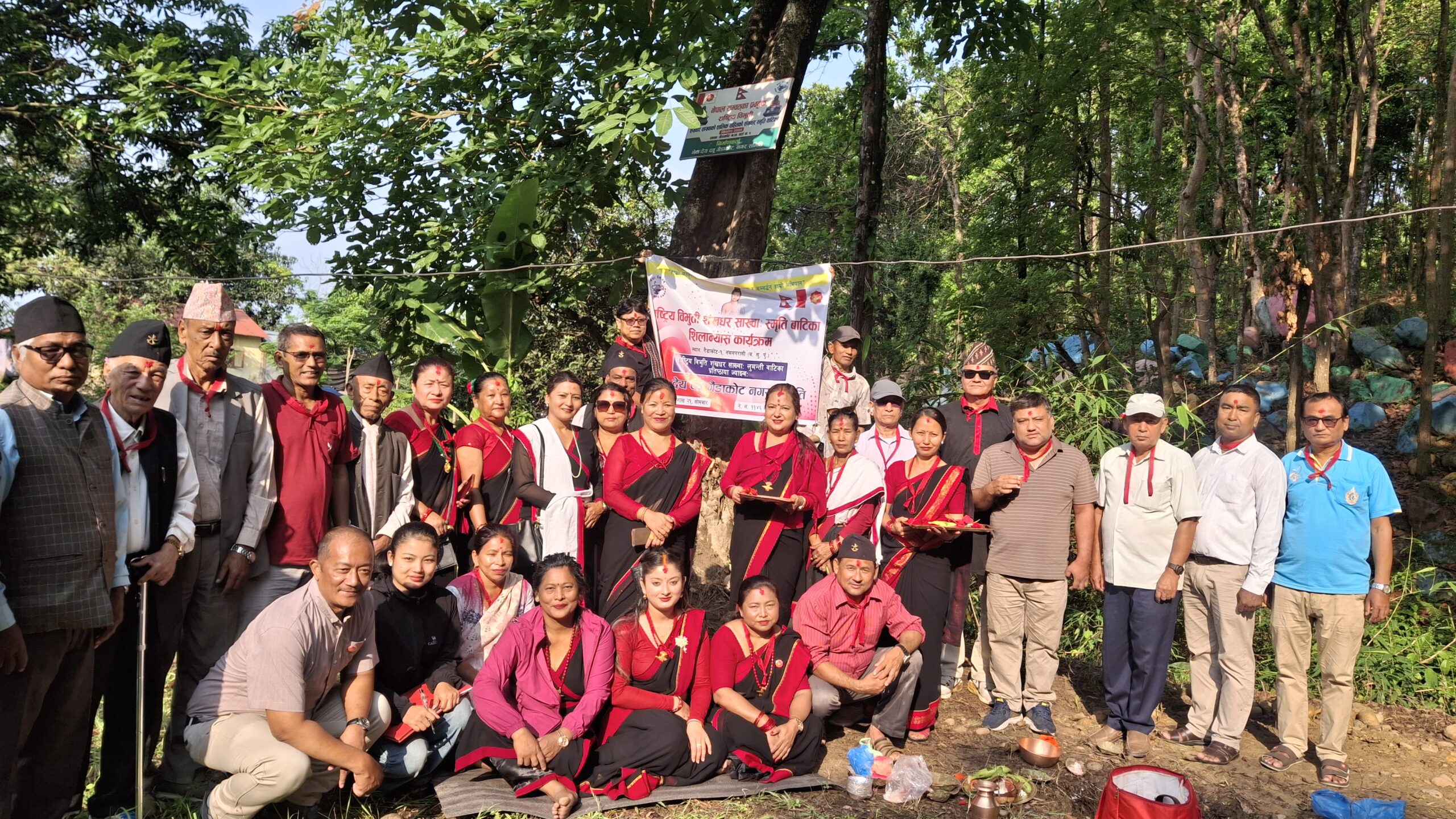 गैंडाकोटमा शङ्खधर साख्वाःको शालिकसहित बाटिका निर्माण हुने