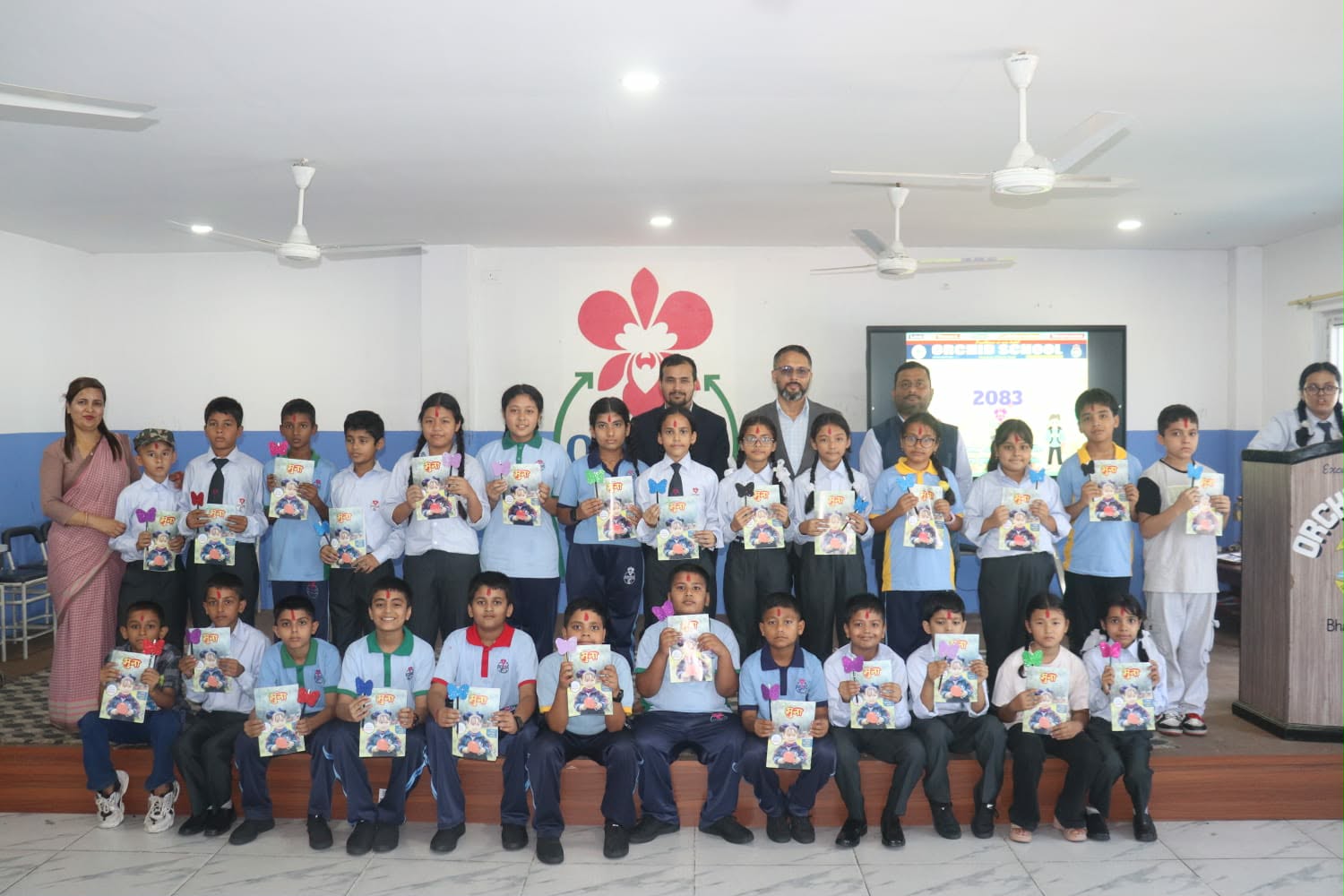 पठन संस्कृतिको प्रवर्द्धन गर्दै अर्किडद्वारा नवआगन्तुक विद्यार्थीलाई ‘मुना’सहित स्वागत