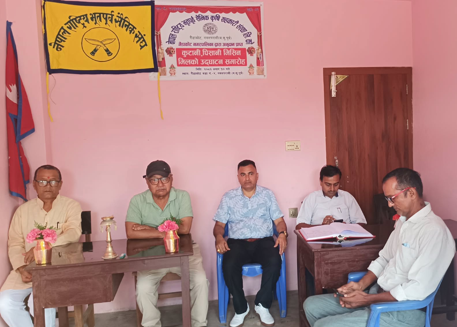 भूतपूर्व सैनिक सहकारीद्वारा कुटानी पिसानी सेवा सुरु: कृषकलाई प्रत्यक्ष लाभ, नगरपालिकाको सह्रानीय साथ