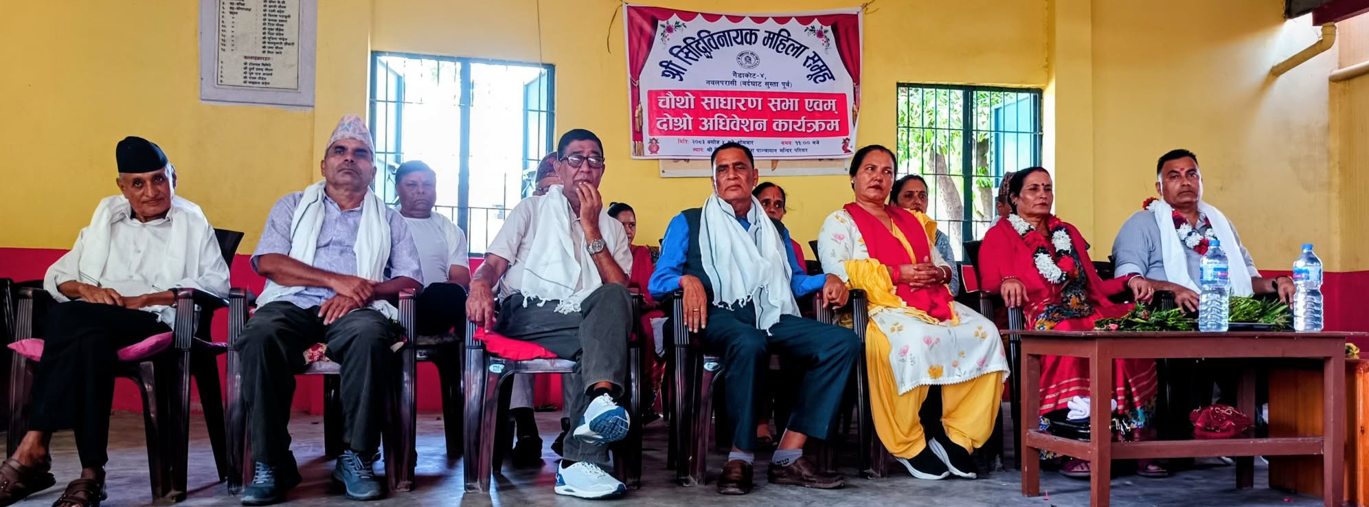 सिद्धिविनायक महिला समूहको साधारण सभा: ‘गैंडाकोटको कान्छो समूह, काममा सबैभन्दा अघि’